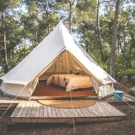 Eco- Regenerative Bell Tent With A Pool - Near Piodao *