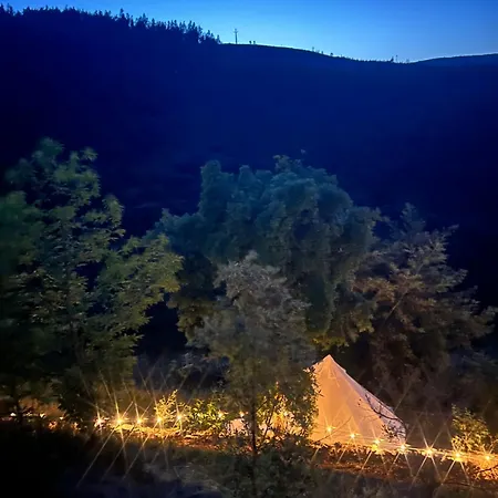 Eco- Regenerative Bell Tent With A Pool - Near Piodao Sorgacosa