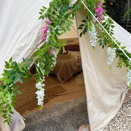 Eco- Regenerative Bell Tent With A Pool - Near Piódão Sorgacosa